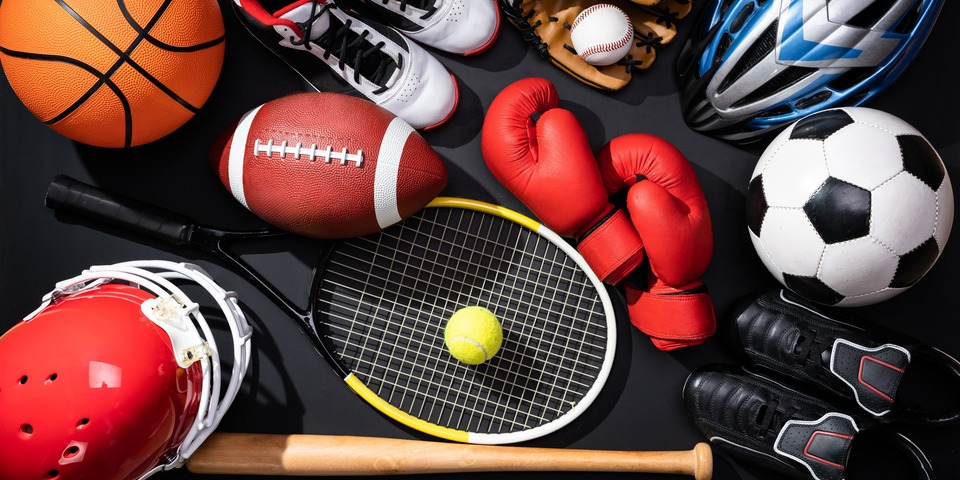 Verschillende sportattributen
