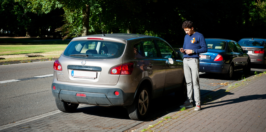 Parkeren in de roze zone Parkeren in de roze zone