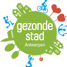 Logo van Gezonde Stad. Logo van Gezonde Stad.