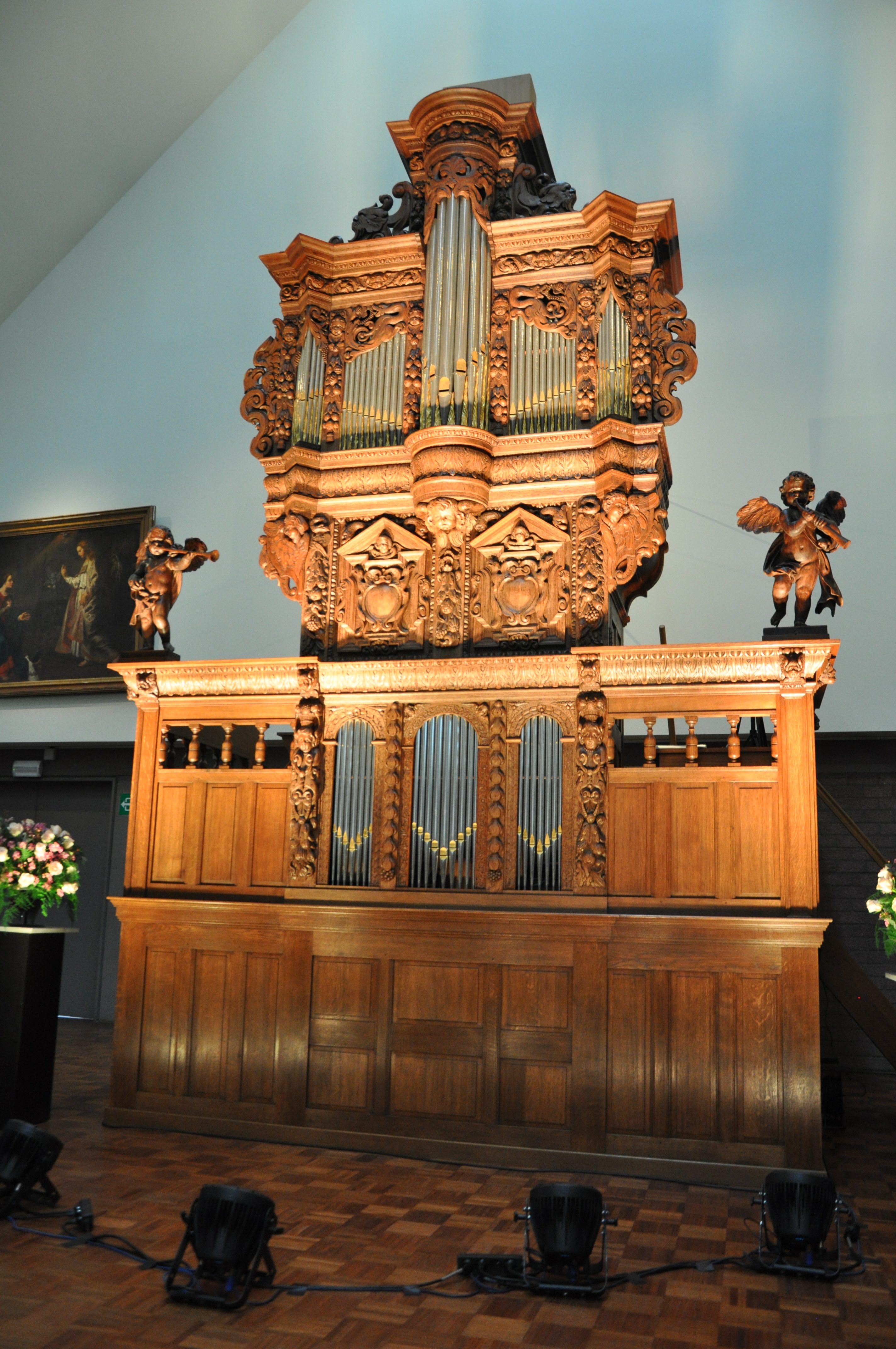 Het prachtig gerestaureerde Bremserorgel
