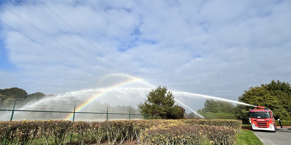 Test ondergrondse blusleiding