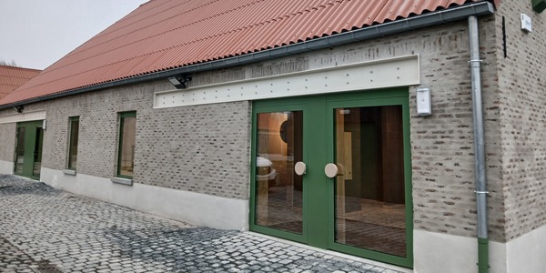 Buitengeven van Scinthoeve in Park Groot Schijn