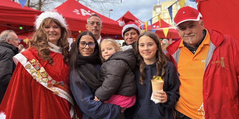 bezoekers tijdens de eindejaarsreceptie 2025