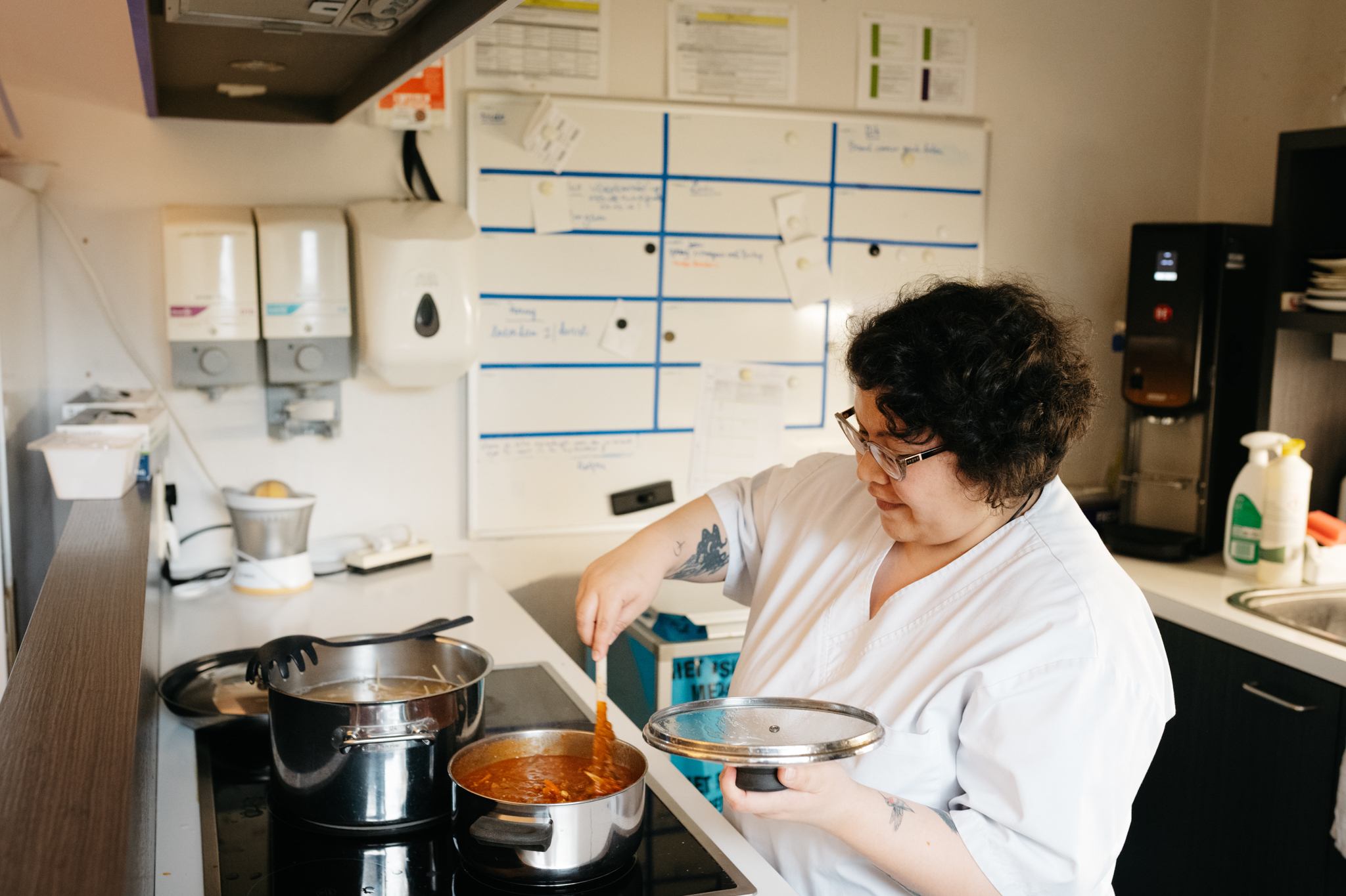 Keuken palliatieve afdeling Erasmusziekenhuis