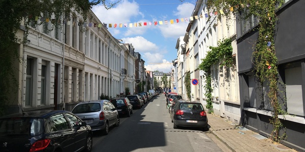 Foto van de Ketsstraat, mei 2020.