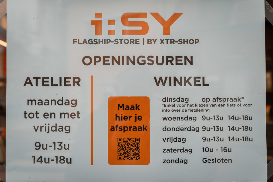 Bord openingsuren