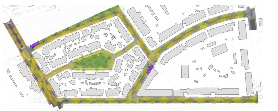 sorteerstraatjes in de buurt van het Florent Cootmansplein sorteerstraatjes in de buurt van het Florent Cootmansplein