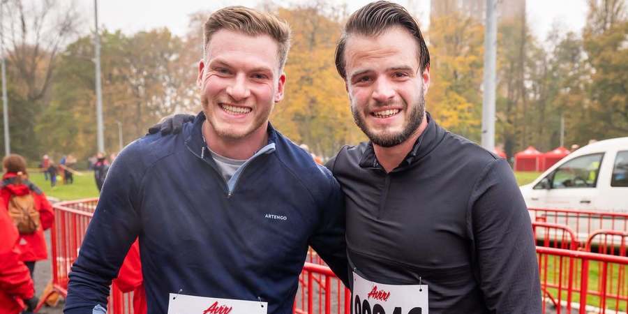 Enkele deelnemers aan de Jaak Schram Parkloop Enkele deelnemers aan de Jaak Schram Parkloop