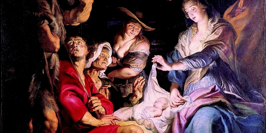 vzw Sint-Paulusvrienden: P.P. Rubens, De geboorte van Christus, 17de eeuw vzw Sint-Paulusvrienden: P.P. Rubens, De geboorte van Christus, 17de eeuw