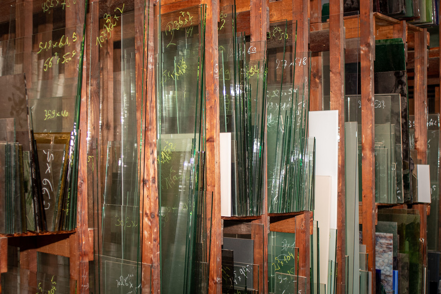 Glassoorten met aantekeningen op Glassoorten met aantekeningen op