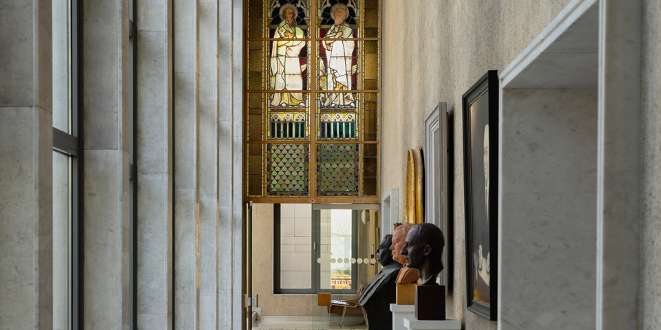 Gang in het districtshuis van Deurne