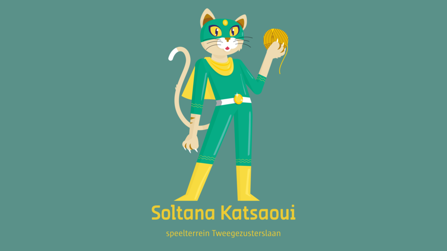 Superheld Soltana Katsaoui