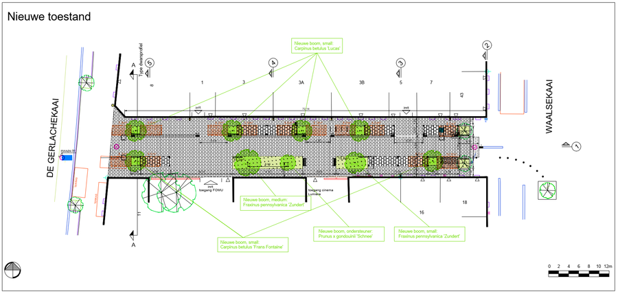 Grondplan definitief ontwerp Lakenstraat Grondplan definitief ontwerp Lakenstraat