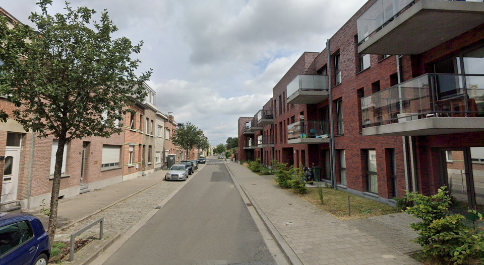 Zicht op de Hollebeekstraat