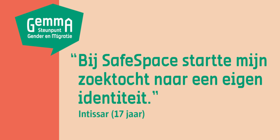 "Bij SafeSpace startte mijn zoektocht naar een eigen identiteit.”