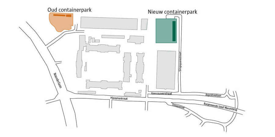 plan recyclagepark Luchtbal plan recyclagepark Luchtbal