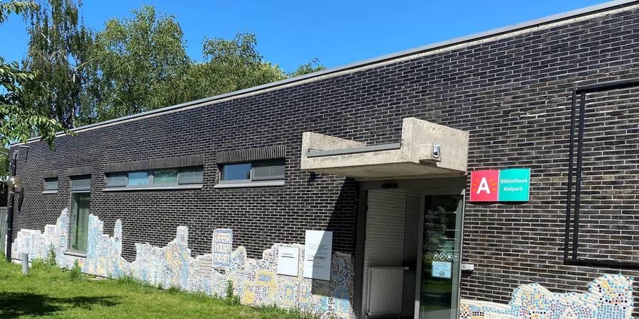 Ingang bibliotheek Kielpark Ingang bibliotheek Kielpark