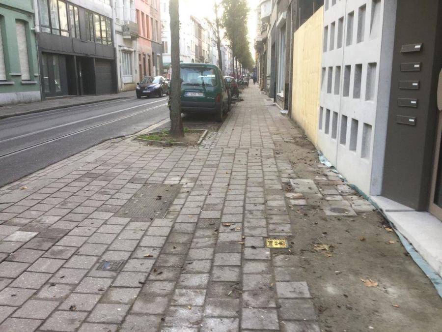 Schade aan voetpad na privatieve werken Schade aan voetpad na privatieve werken