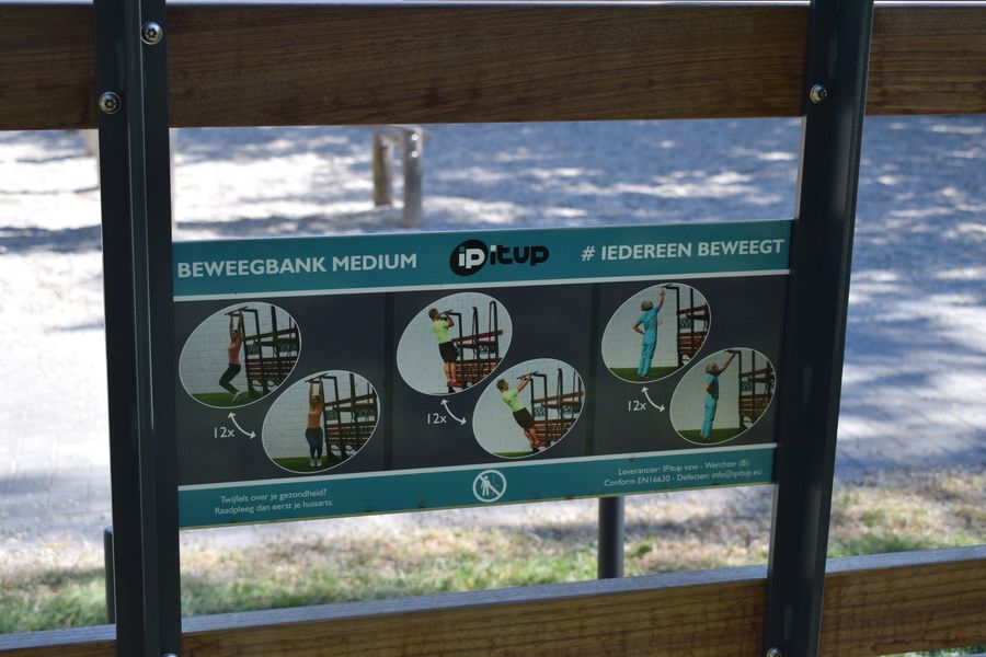 Instructies beweegbank