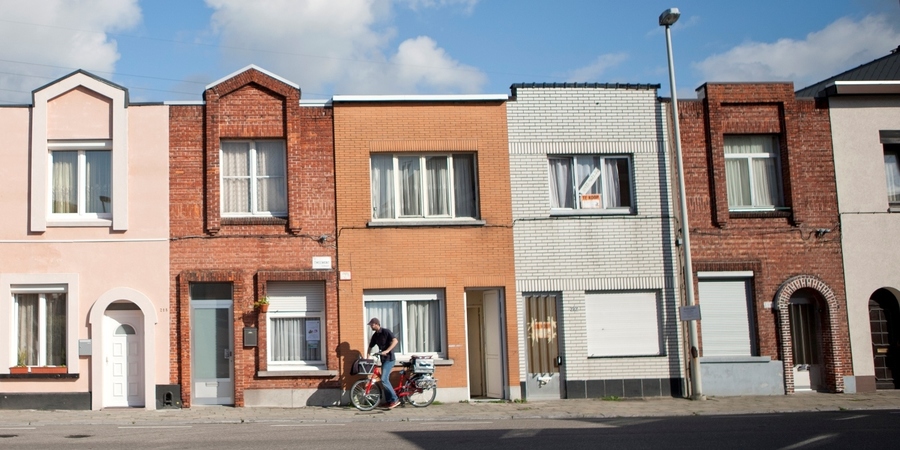 Woningen in de Tweemontstraat Woningen in de Tweemontstraat
