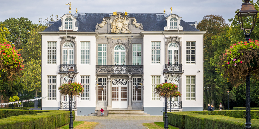 Voorkant kasteel Sorghvliedt Voorkant kasteel Sorghvliedt