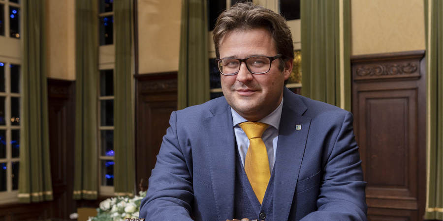 Districtsburgemeester Kristof Bossuyt.