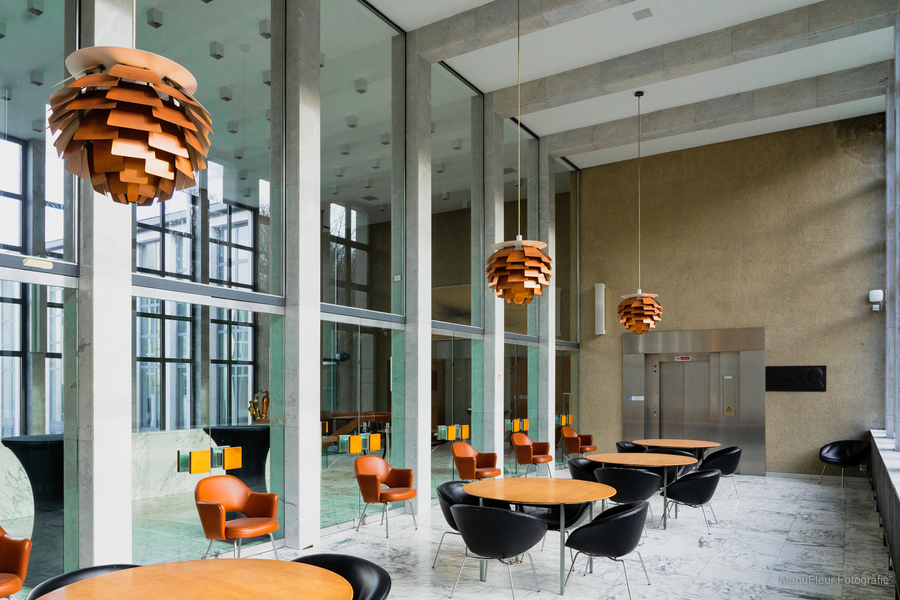 Inrichting ontvangsthal