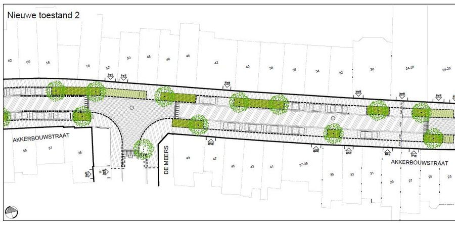 Voorontwerp Akkerbouwstraat (De Meers - Laaglandlaan)