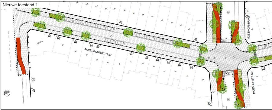 Voorontwerp Akkerbouwstraat (Frans Adriaenssensstraat - Moeshofstraat)