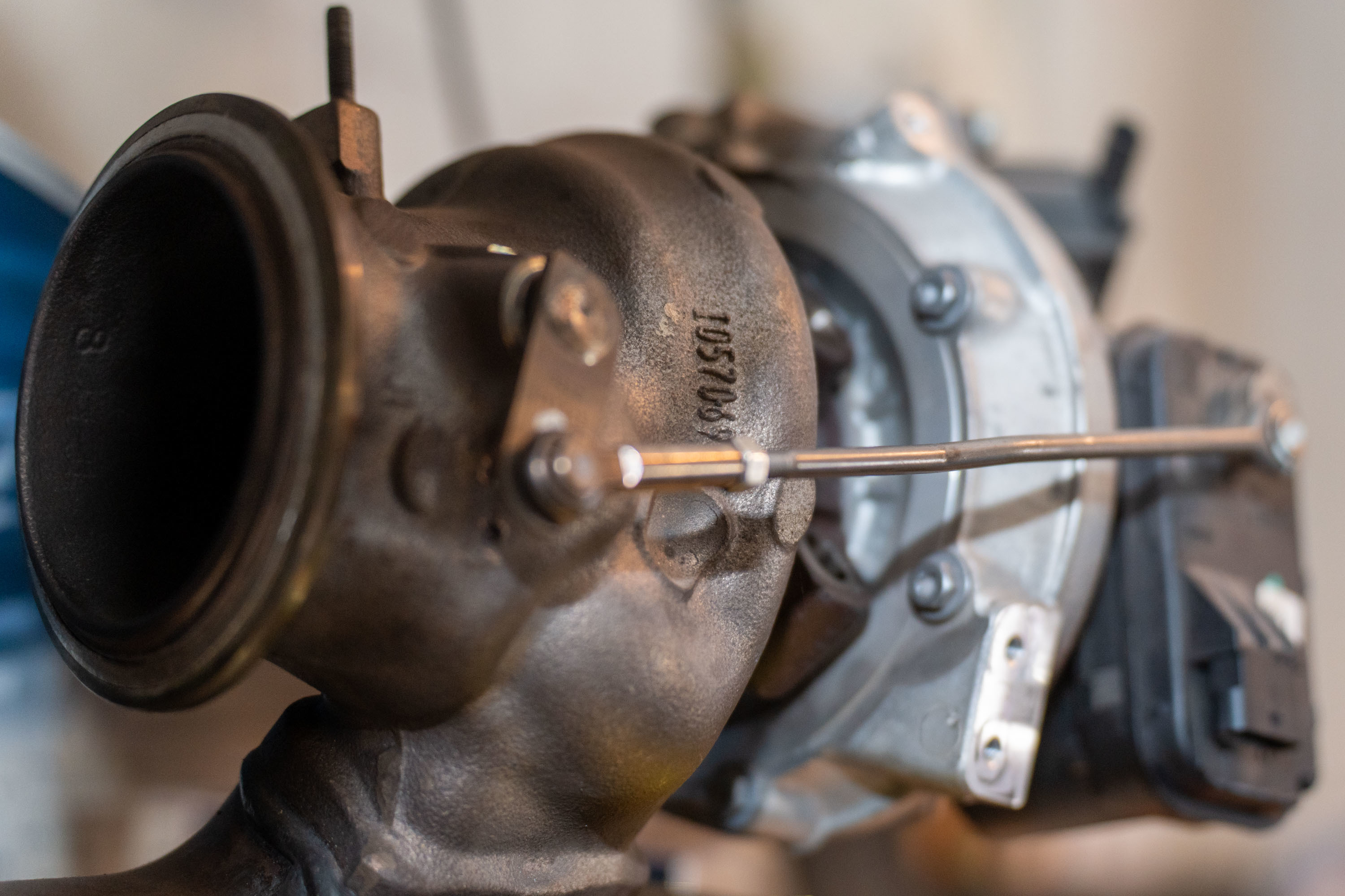 De turbo, een onderdeel van de motor De turbo, een onderdeel van de motor