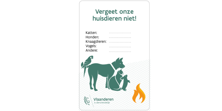 Voorbeeld van de huisdiersticker. Voorbeeld van de huisdiersticker.