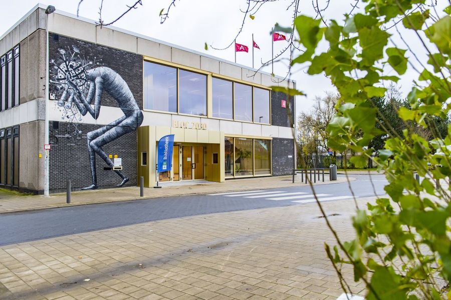 gevelaanzicht bibliotheek Luchtbal