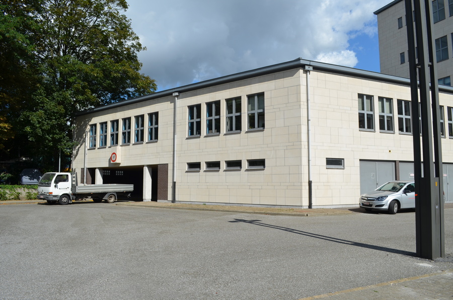 Garages van het districtshuis