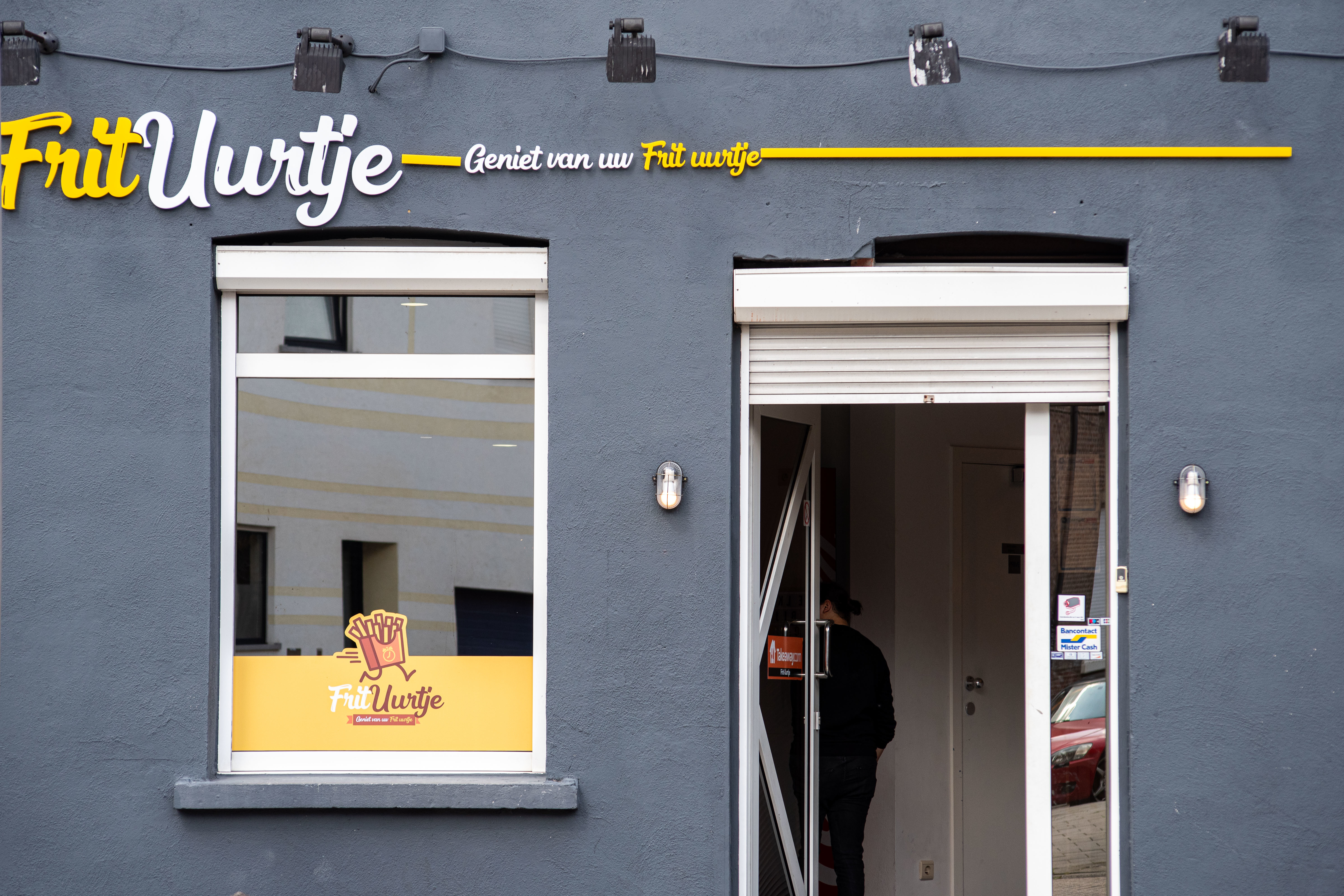 Voorgevel frituur Voorgevel frituur