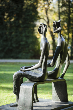 Henry Moore, King and Queen, 1952-53 – Foto: Joris Casaer