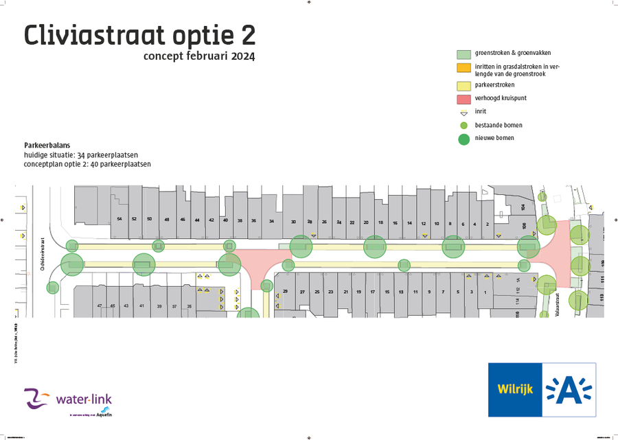concept Cliviastraat - optie 2