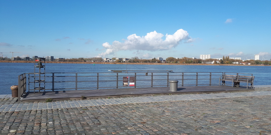 Asbezorgingssite aan de Schelde