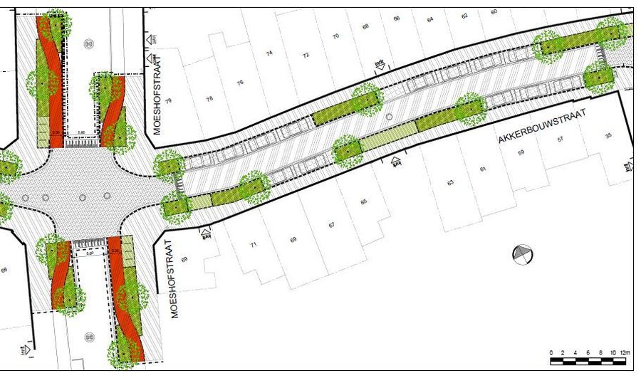Voorontwerp Akkerbouwstraat (Moeshofstraat - De Meers)