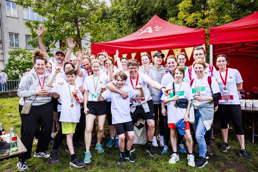 Team Pimpelmees op de Reuzenloop