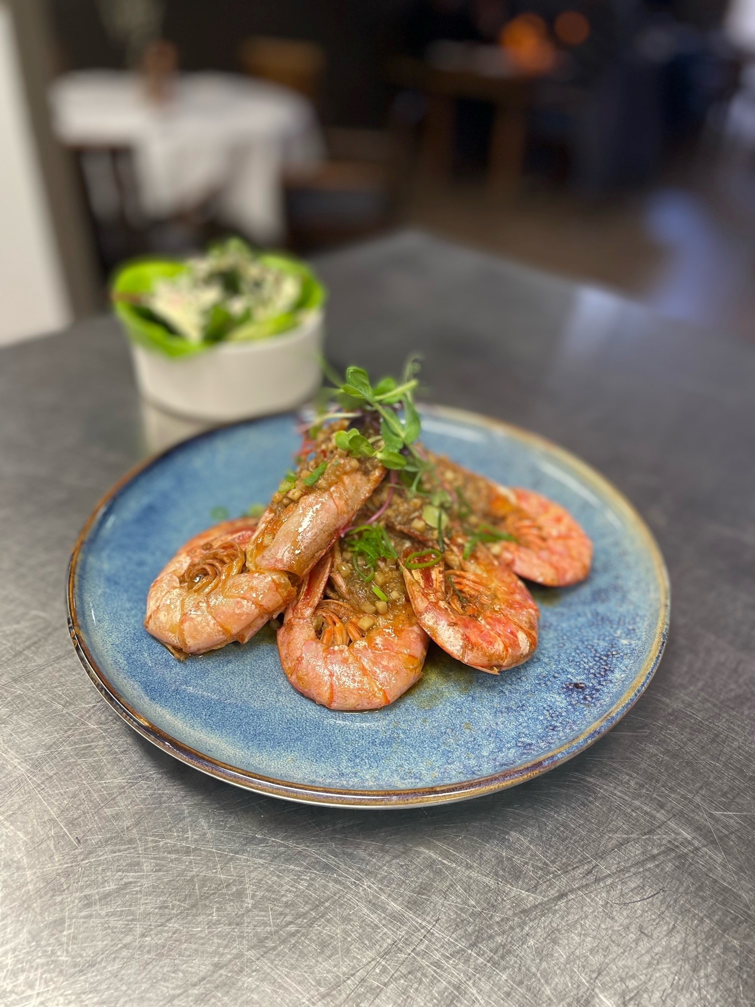 Gamba's à la plancha