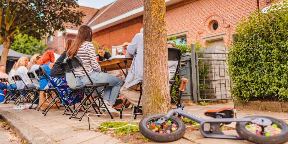 Straatfeest in de Hobeuchemstraat