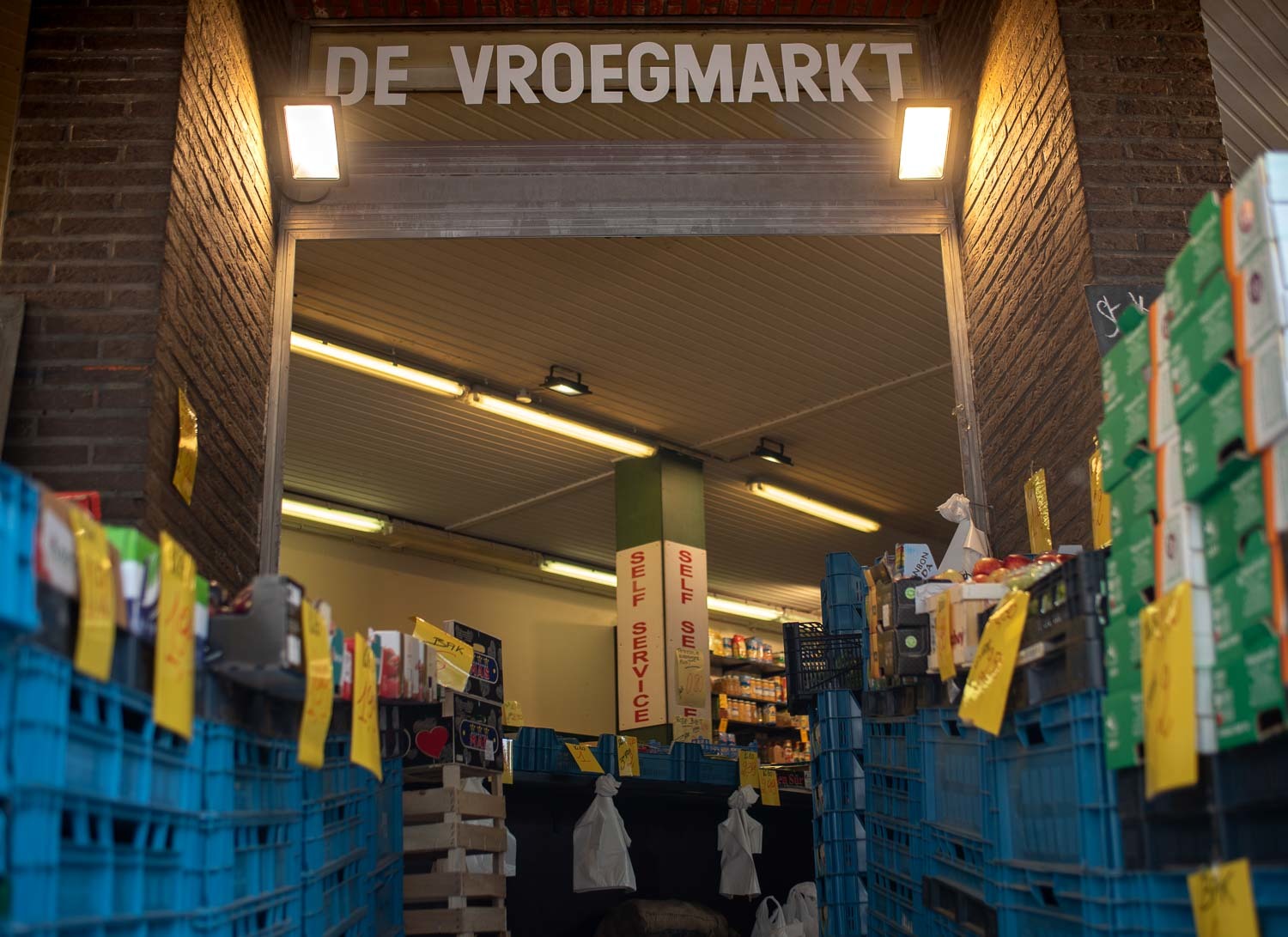Ingang Vroegmarkt