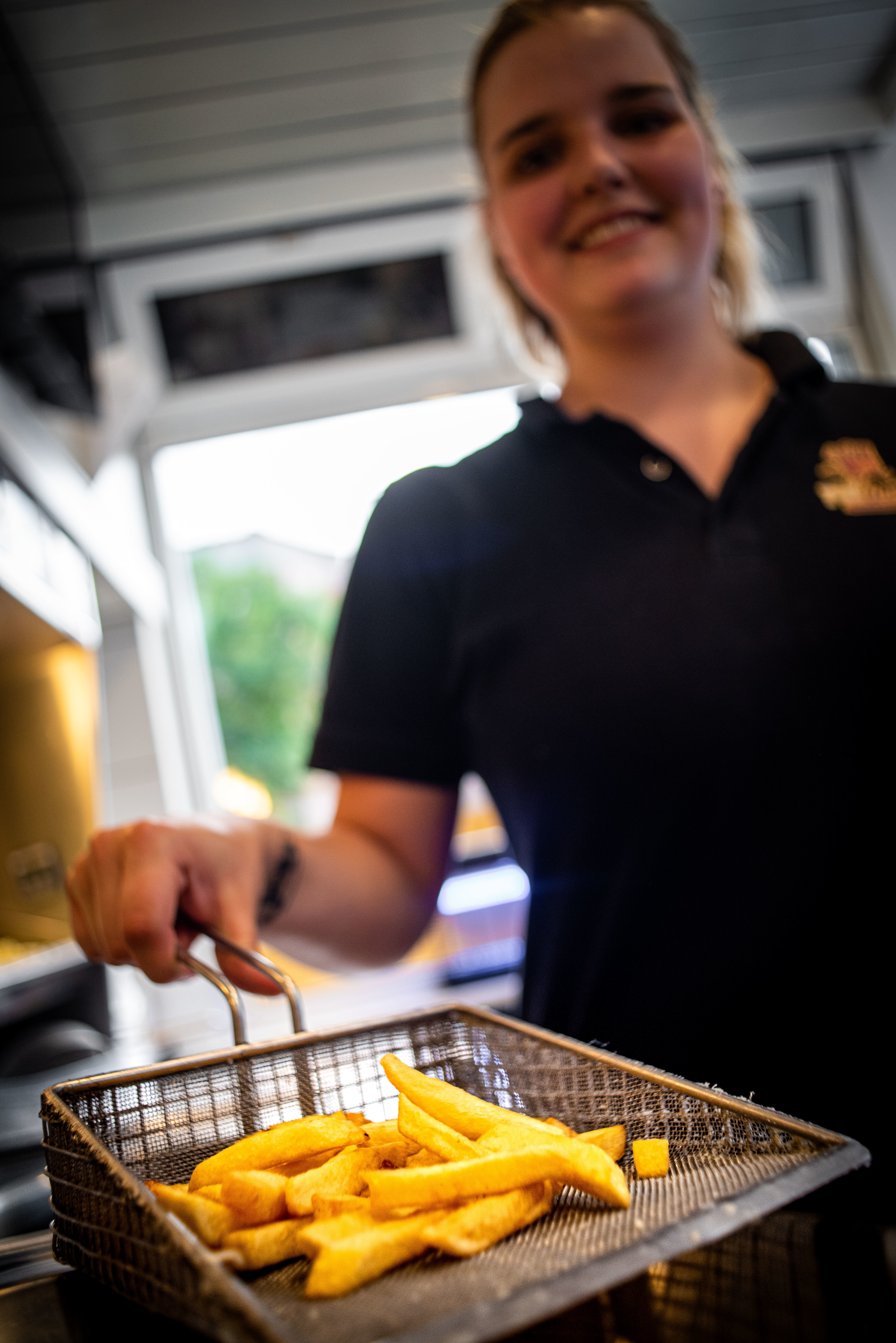 Gebakken frietjes Gebakken frietjes