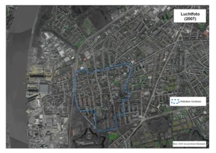 kaartje met afbakening projectgebied kaartje met afbakening projectgebied