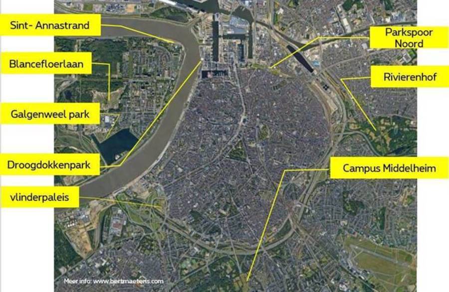 Leuke locaties om te vliegeren in en rond district Antwerpen Leuke locaties om te vliegeren in en rond district Antwerpen