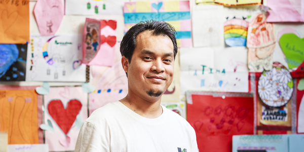 jeugdwerker Diego Kras