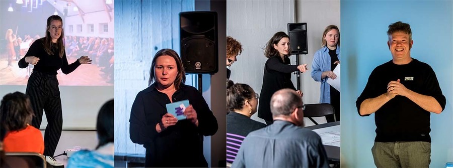 vier breakoutsessies tijdens netwerkevent 'Samenwerken' in het Paleis vier breakoutsessies tijdens netwerkevent 'Samenwerken' in het Paleis