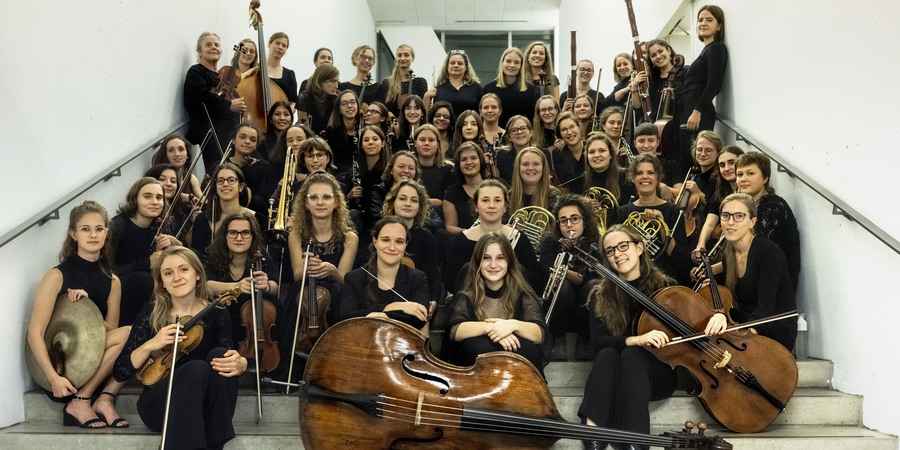 De muzikantes van The Virago Symphonic Orchestra