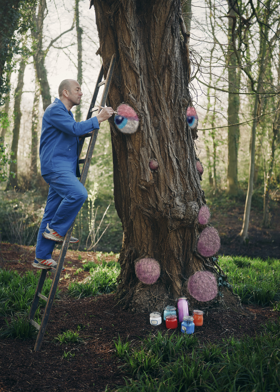 Zaza tovert het Boekenbergpark om tot het 'Babbelbos'