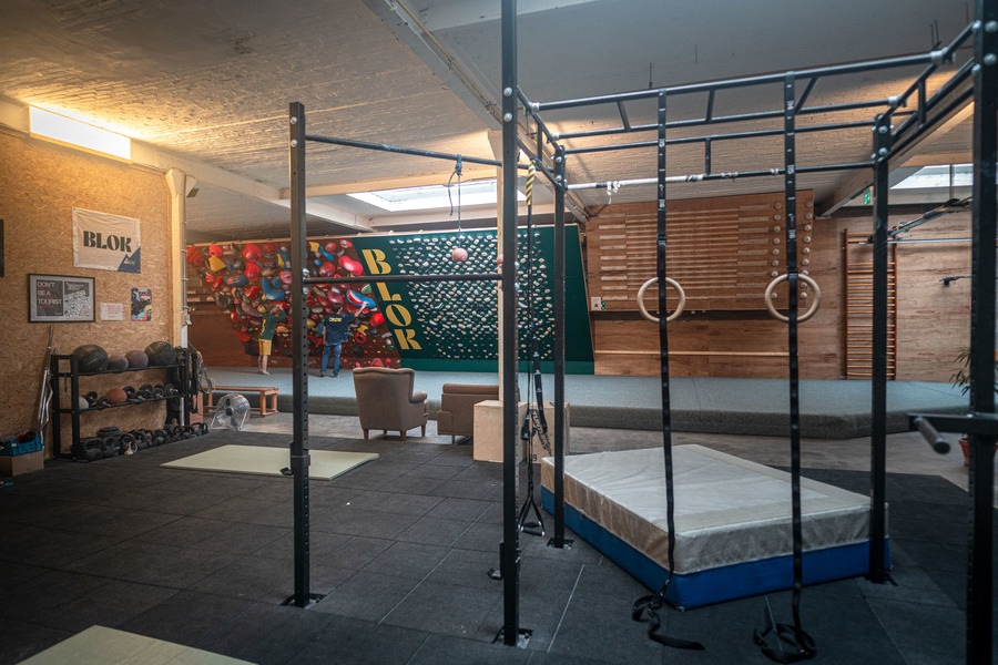 Enkele fitnesstoestellen